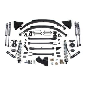 4 Inch Lift Kit w/ 4-Link - FOX 2.5 Coil-Over Conversion - Ford F250/F350 Super Duty (11-16) 4WD - Diesel