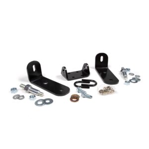 Dual Steering Stabilizer Mounting Kit - Dodge Ram 2500/3500 (03-08) 4WD - With Y-Style Steering