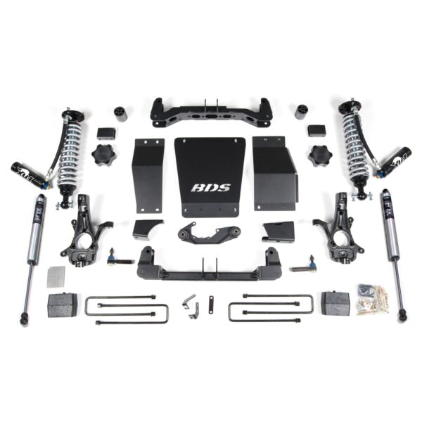 4 Inch Lift Kit - FOX 2.5 Coil-Over - Chevy Silverado or GMC Sierra 1500 (14-18) 4WD