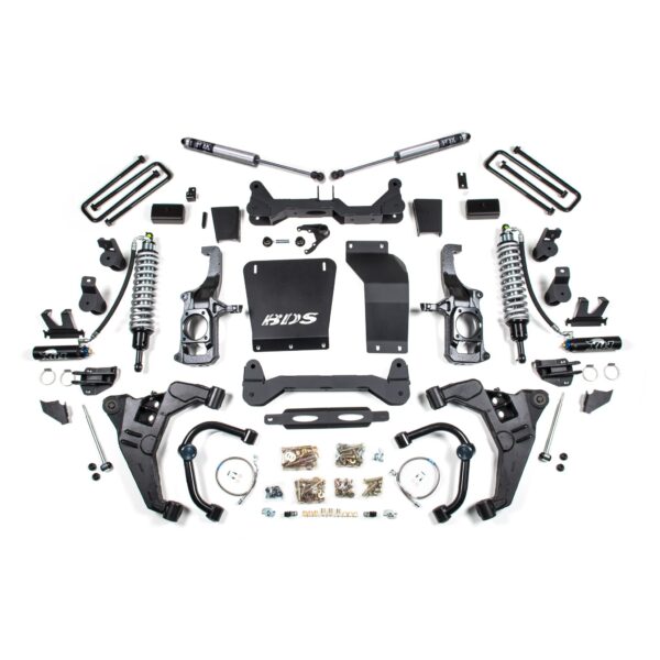 6.5 Inch Lift Kit - FOX 2.5 Coil-Over Conversion - Chevy Silverado or GMC Sierra 2500HD/3500HD (11-19) - Diesel