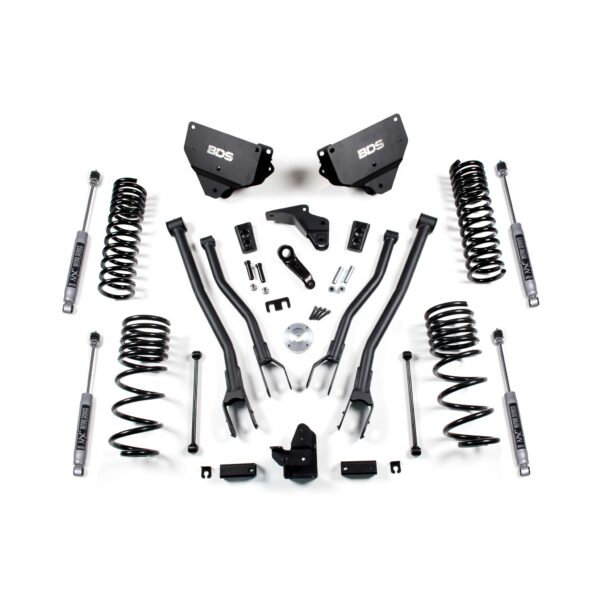 4 Inch Lift Kit w/ 4-Link - Ram 2500 (14-18) 4WD - Gas