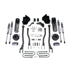 4 Inch Lift Kit w/ 4-Link - Ram 3500 w/ Rear Air Ride (13-18) 4WD - Diesel