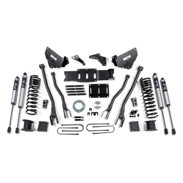 6 Inch Lift Kit w/ 4-Link - Ram 3500 w/ Rear Air Ride (13-18) 4WD - Diesel