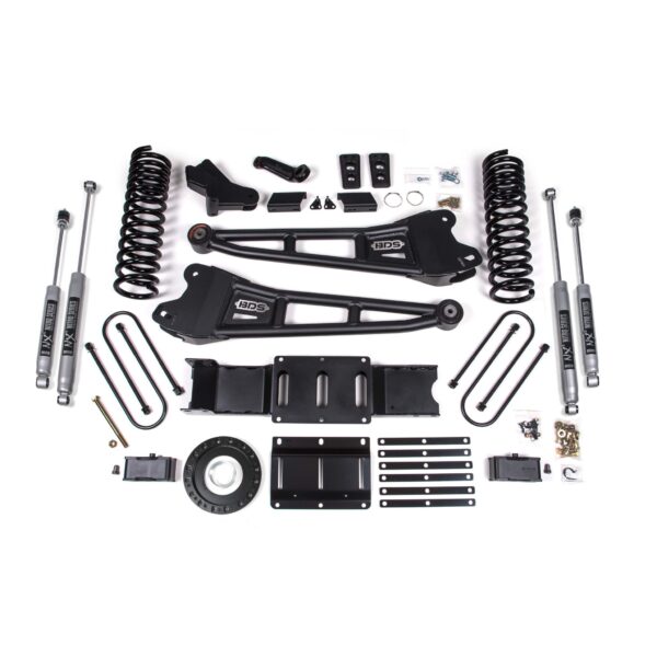 4 Inch Lift Kit w/ Radius Arm - Ram 3500 (19-23) 4WD - Diesel