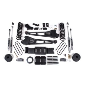 4 Inch Lift Kit w/ Radius Arm - Ram 3500 w/ Rear Air Ride (19-23) 4WD - Gas