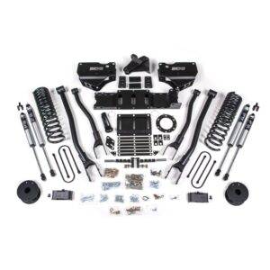 4 Inch Lift Kit w/ 4-Link - Ram 3500 w/ Rear Air Ride (19-23) 4WD - Gas