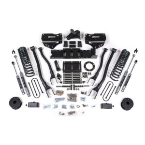 4 Inch Lift Kit w/ 4-Link - Ram 3500 w/ Rear Air Ride (19-23) 4WD - Gas