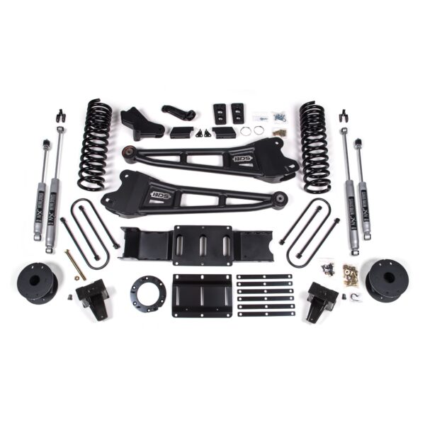 5.5 Inch Lift Kit w/ Radius Arm - Ram 3500 w/ Rear Air Ride (19-23) 4WD - Gas