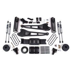 6 Inch Lift Kit w/ Radius Arm - Ram 3500 w/ Rear Air Ride (19-23) 4WD - Diesel