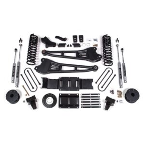 6 Inch Lift Kit w/ Radius Arm - Ram 3500 w/ Rear Air Ride (19-23) 4WD - Diesel