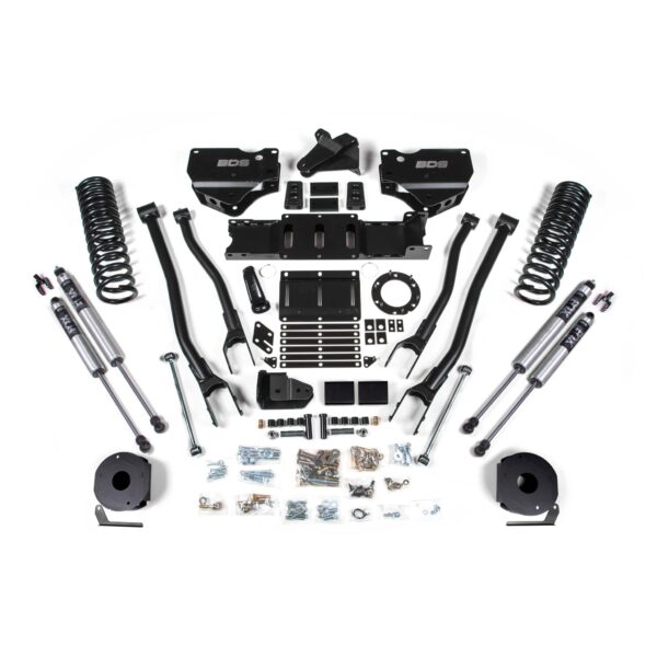 6 Inch Lift Kit w/ 4-Link - Ram 2500 w/ Rear Air Ride (19-22) 4WD - Diesel