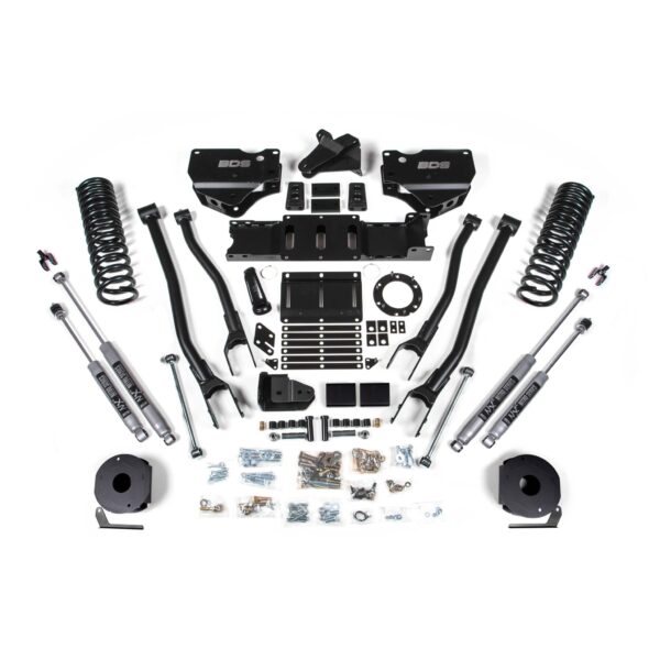 5.5 Inch Lift Kit w/ 4-Link - Ram 2500 w/ Rear Air Ride (19-22) 4WD - Gas