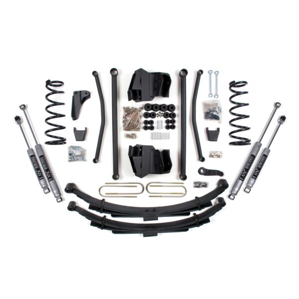 4 Inch Lift Kit - Long Arm - Dodge Ram 2500 Power Wagon (05-07) 4WD - Gas