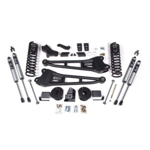 4 Inch Lift Kit w/ Radius Arm - Ram 2500 w/ Rear Air Ride (14-18) 4WD - Diesel