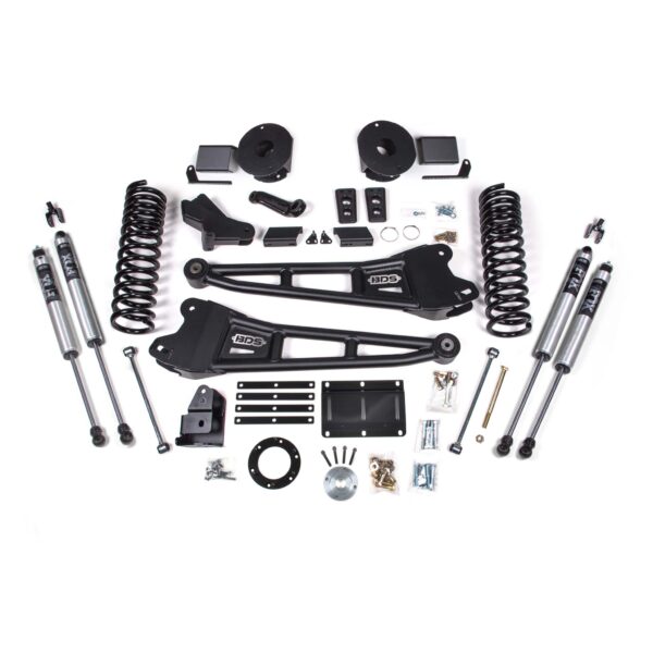 5.5 Inch Lift Kit w/ Radius Arm - Ram 2500 w/ Rear Air Ride (14-18) 4WD - Gas