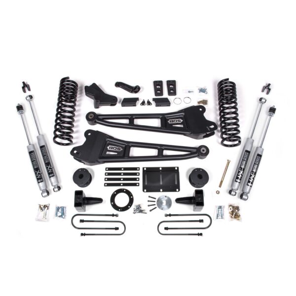 6 Inch Lift Kit w/ Radius Arm - Ram 3500 w/ Rear Air Ride (13-18) 4WD - Diesel