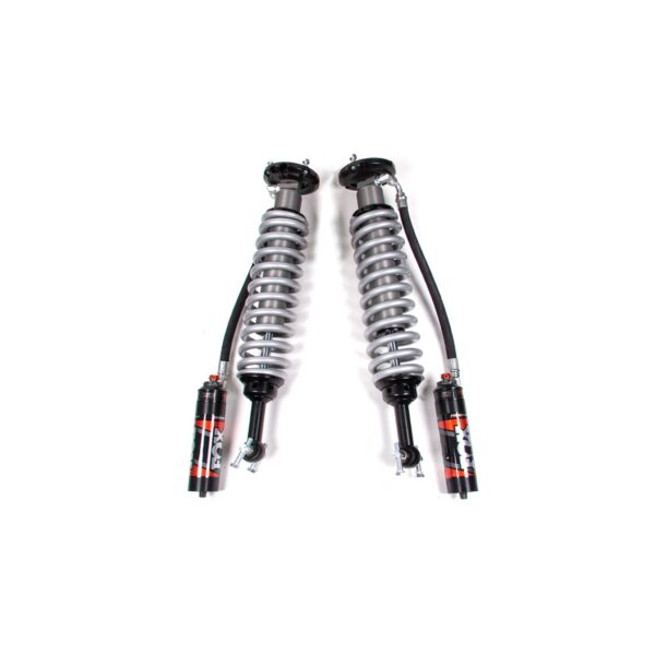 FOX 2.5 Coil-Over Shocks w/ DSC Reservoir Adjuster - 4 Inch Lift - Factory Series - Ford F150 (14-22)