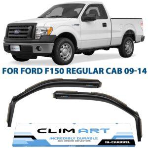 CLIM ART In-Channel Window Deflectors Extra Durable