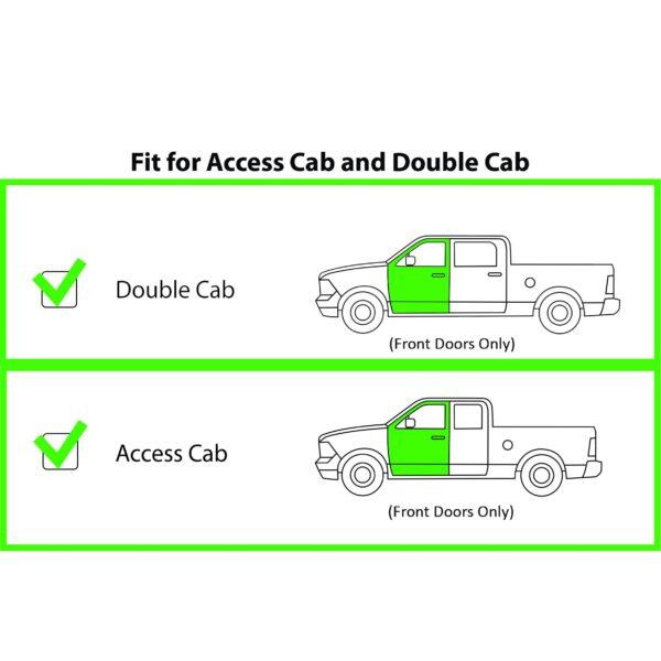 CLIM ART In-Channel Window Deflectors Extra Durable