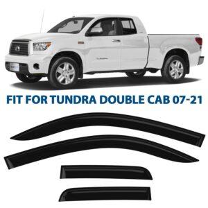 CLIM ART Tape-On Window Deflectors Extra Durable