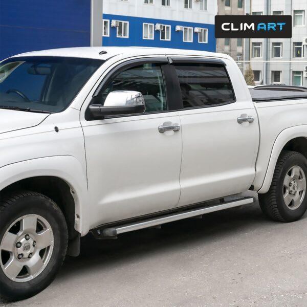 CLIM ART Tape-On Window Deflectors Extra Durable