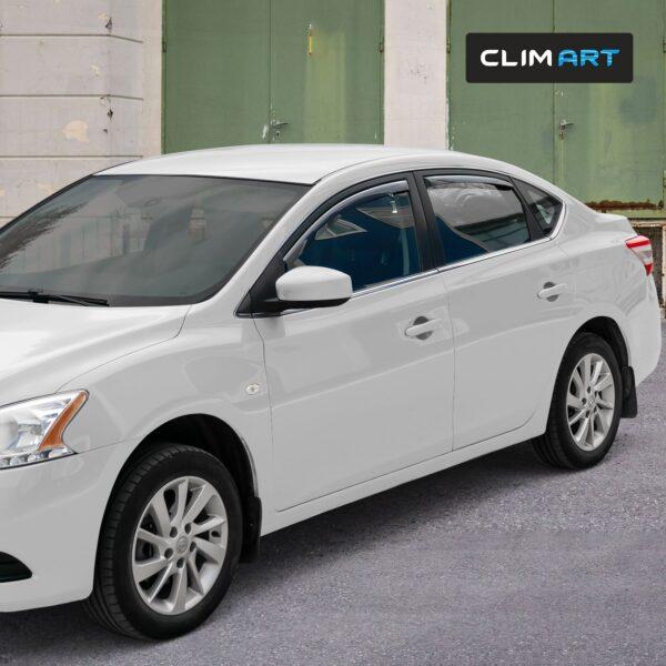 CLIM ART In-Channel Window Deflectors Extra Durable