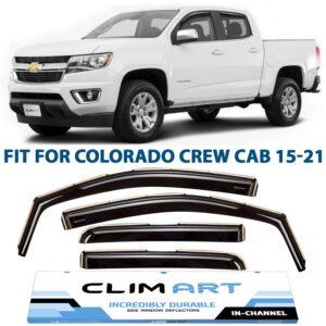 CLIM ART In-Channel Window Deflectors Extra Durable