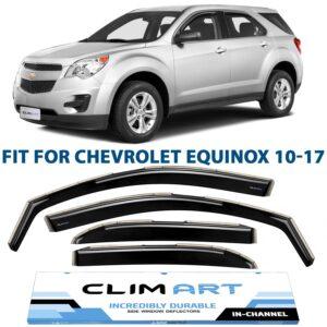 CLIM ART In-Channel Window Deflectors Extra Durable