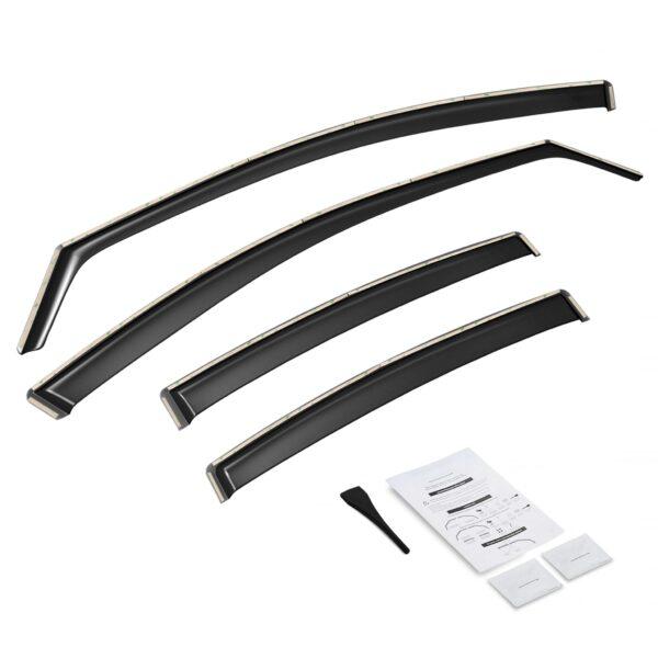 CLIM ART In-Channel Window Deflectors Extra Durable