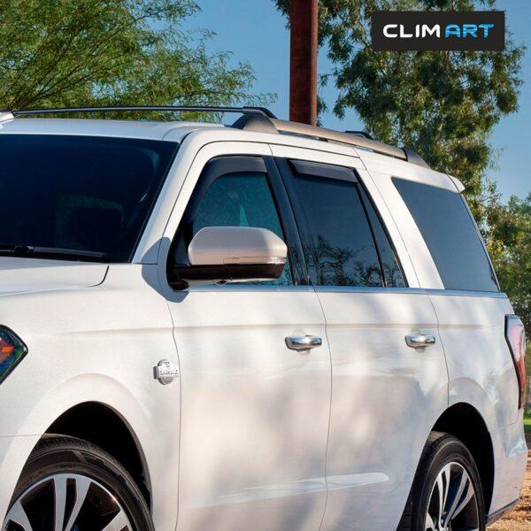 CLIM ART In-Channel Window Deflectors Extra Durable