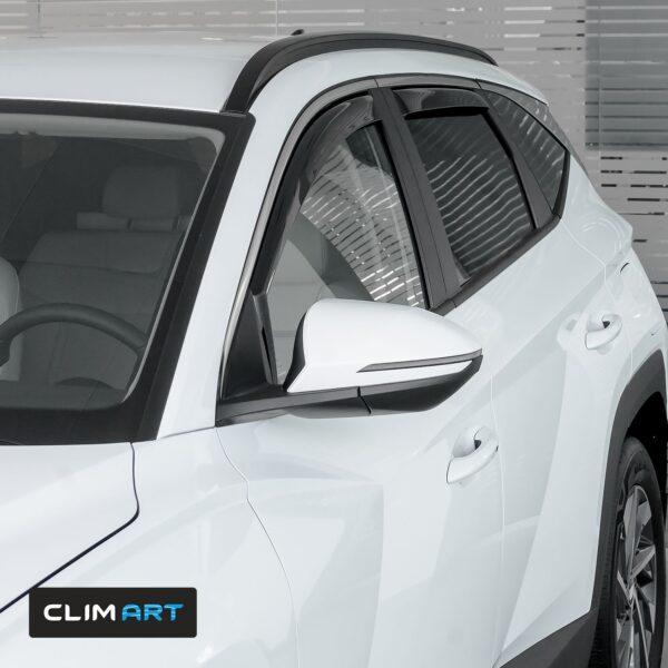 CLIM ART In-Channel Window Deflectors Extra Durable