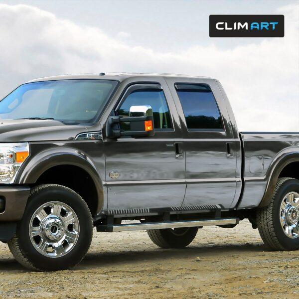 CLIM ART In-Channel Window Deflectors Extra Durable