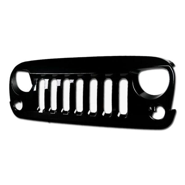 Armordillo 2007-2018 Jeep Wrangler JK Model AB Grille Gloss Black