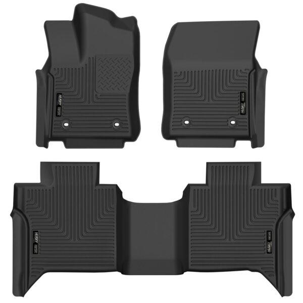 Husky X-act Front & 2nd Seat Floor Liners 53798