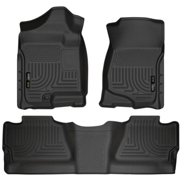 Husky Weatherbeater Front & 2nd Seat Floor Liners (Footwell Coverage) 98201