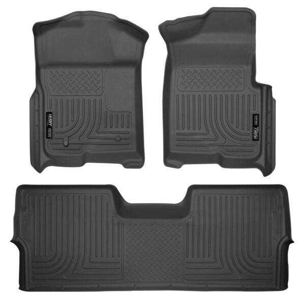 Husky Weatherbeater Front & 2nd Seat Floor Liners (Footwell Coverage) 98331