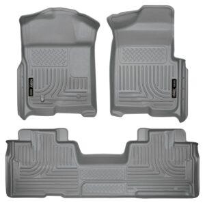 Husky Weatherbeater Front & 2nd Seat Floor Liners (Footwell Coverage) 98342