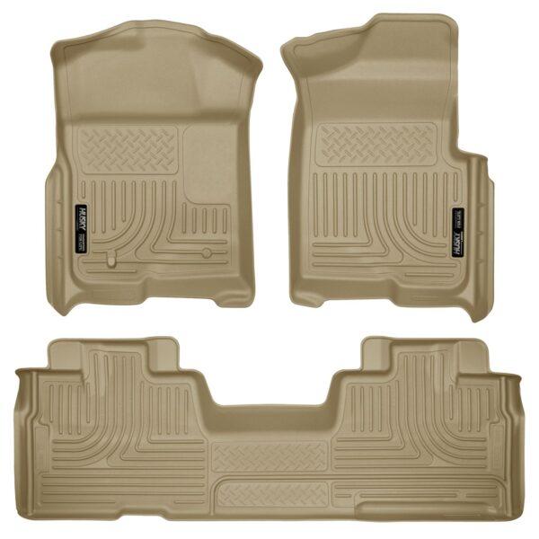 Husky Weatherbeater Front & 2nd Seat Floor Liners (Footwell Coverage) 98343