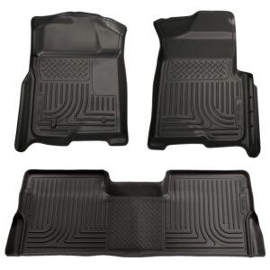 Husky Weatherbeater Front & 2nd Seat Floor Liners (Footwell Coverage) 98391