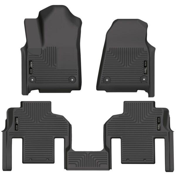 Husky Weatherbeater Front & 2nd Seat Floor Liners (Footwell Coverage) 99061