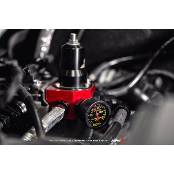 AMS R8/Huracan Alpha Fuel System - Fuel Pressure Regulator + Fuel Line Kit