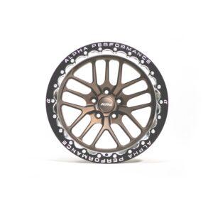 Alpha 17" Race X Rear Beadlock Drag Wheels by Billet Specialties