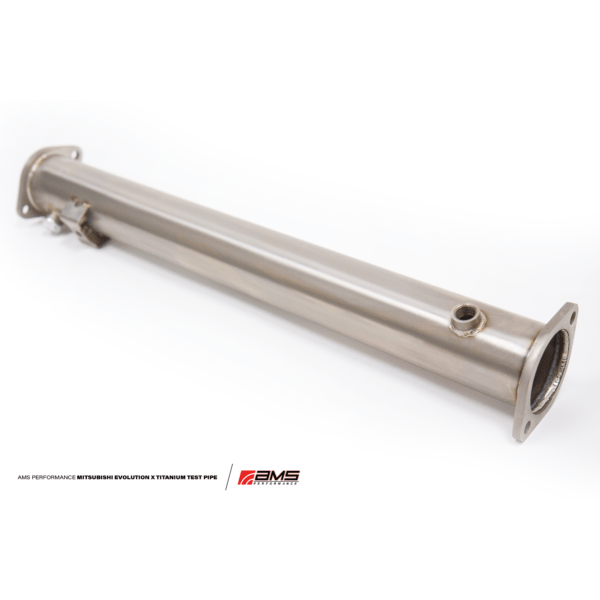 AMS Mitsubishi Lancer Evolution X/Ralliart Stainless Steel Resonated Test Pipe