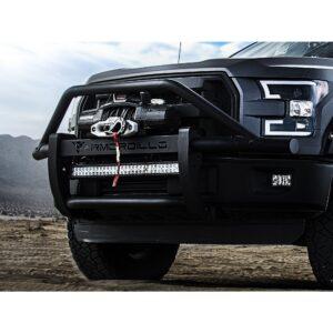 Armordillo 66 Matte Black 2003-2006 Chevy Silverado 1500 - Modular AR Pre Runner Guard Grill Guard