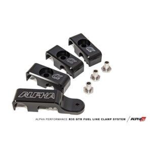 Alpha Performance R35 GTR Fuel Line Clamp System