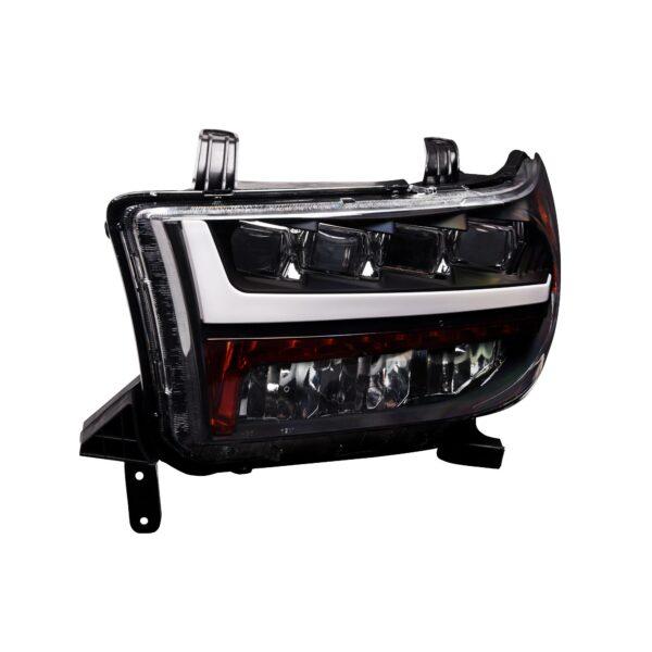 Alpha Owls 2007-2013 Toyota Tundra / 2008-2015 Toyota Sequoia Quad Pro LED Headlight - Black Housing