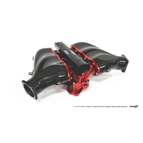 ALPHA Performance R35 GT-R Carbon Fiber Intake Manifold Plenum Set