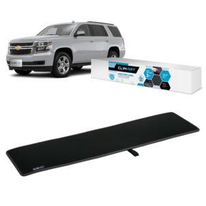 CLIM ART Cargo Liner for Chevrolet (Chevy) Tahoe 2015-2020/Cadillac Escalade 2015-2020 Custom Fit Trunk Mat, with Honeycomb Technology - All-Climate, Heavy Duty, Anti-Slip Cargo Liner, Luggage - FL01115044