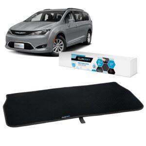 CLIM ART Cargo Liner for Chrysler Pacifica 2017-2021 Custom Fit Trunk Mat, with Honeycomb Dirtproof & Waterproof Technology - All-Climate, Heavy Duty, Anti-Slip Cargo Liner, Luggage - FL01116102