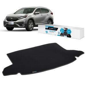 CLIM ART Cargo Liner for Honda CR-V (CRV) 2017-2021 Custom Fit Trunk Mat, with Honeycomb Dirtproof & Waterproof Technology - All-Climate, Heavy Duty, Anti-Slip Cargo Liner, Luggage - FL01117021